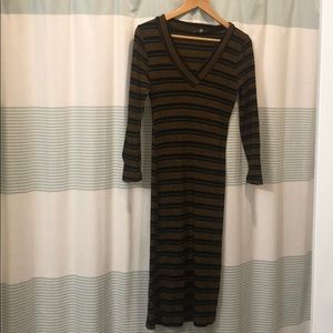 Striped Sweater Dress